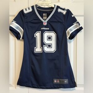 Nike Navy Blue NFL On Field Jersey. #19 Austin. S